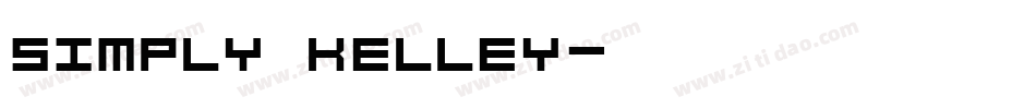 Simply Kelley字体转换